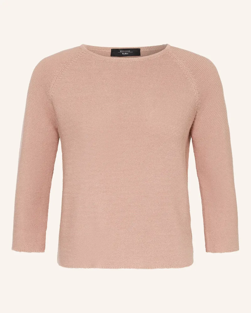 Max Mara Pullover ADDOTTO mit 3/4-Arm Nude