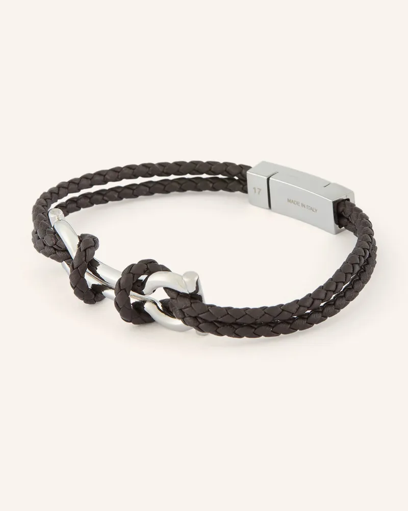 Ferragamo Armband braun Dunkelbraun