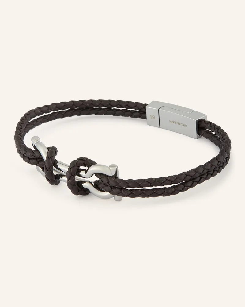 Ferragamo Armband braun Dunkelbraun