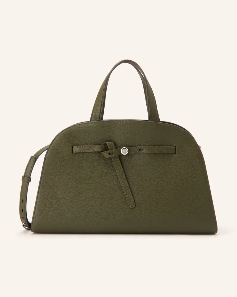 Tory Burch Handtasche Romy Bauletto gruen Dunkelgrün