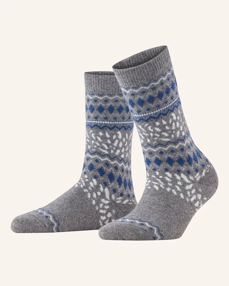 Falke Socken Cosy Wool grau 3390