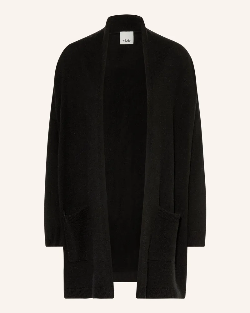 ALLUDE Strickhülle Mit Cashmere schwarz Schwarz