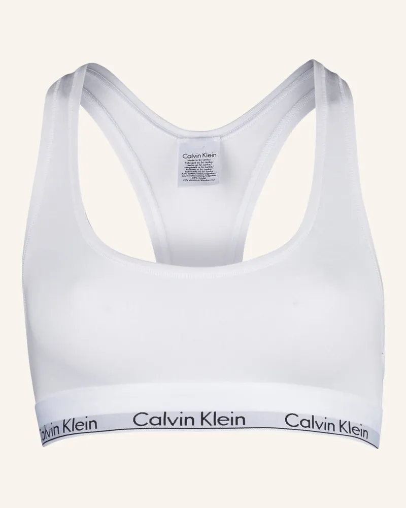 Calvin Klein Bustier MODERN COTTON Weiss