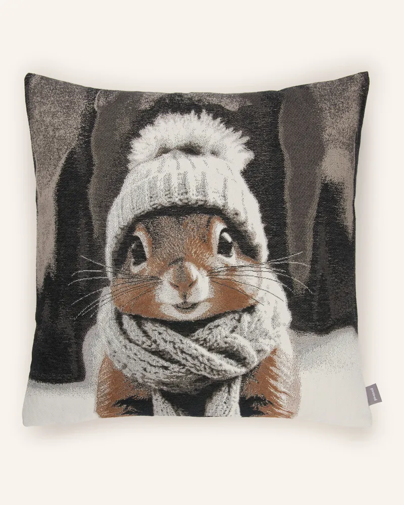 Pad Dekokissenhülle Squirrel beige Grau