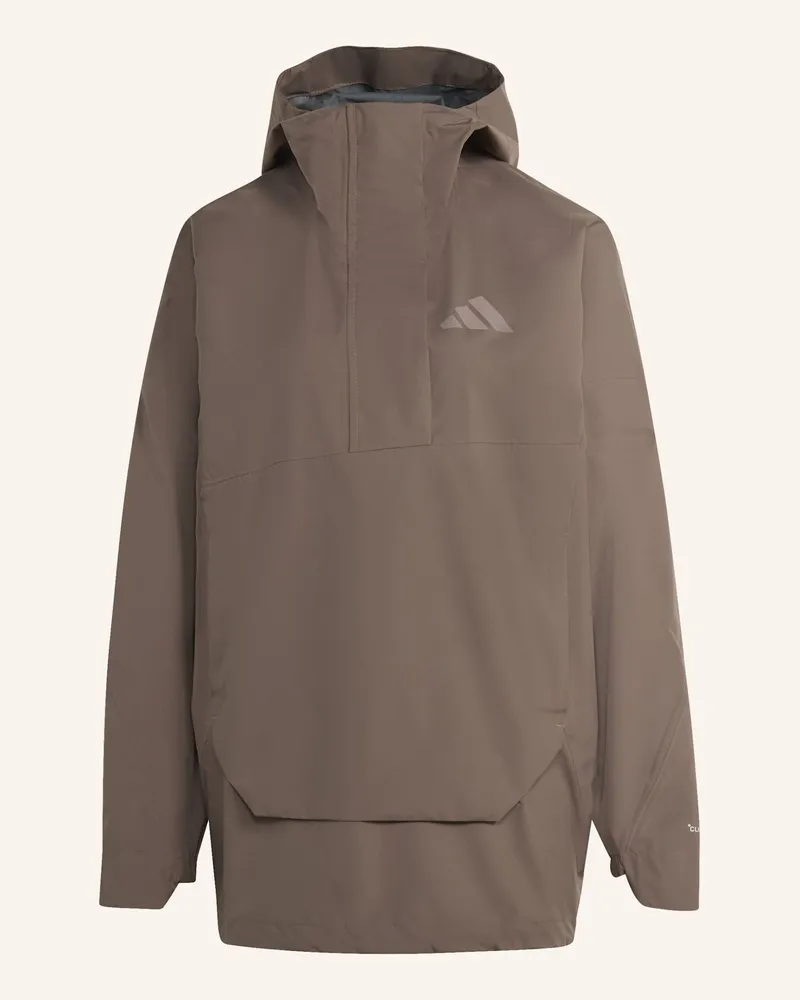 adidas TERREX XPLORIC 2.5 LAYER CLIMAPROOF ANORAK Braun