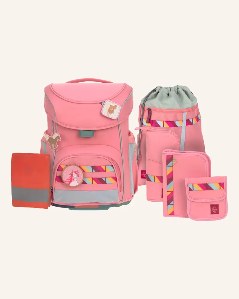 Lässig Schulranzen Set Slim Unique pink Pink