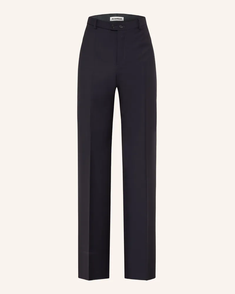 Jil Sander Anzughose Regular Fit blau 402
