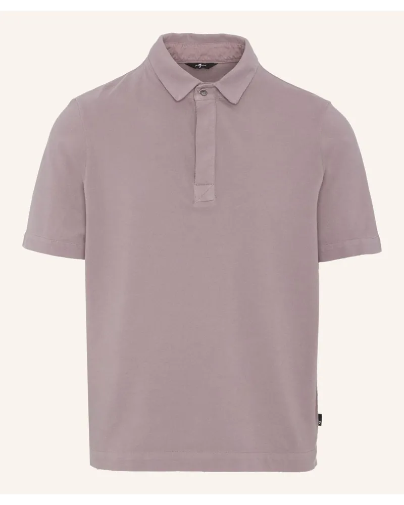 7 for all mankind PIQUET Polo shirt Lila