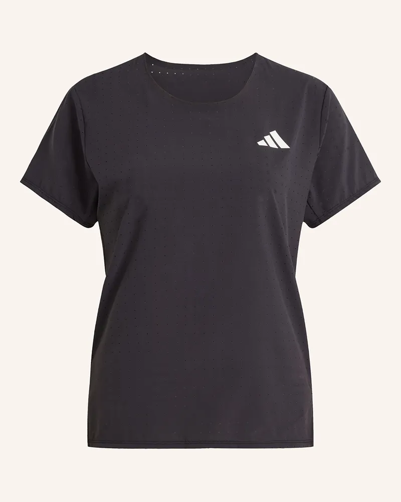 adidas Laufshirt Adizero schwarz Schwarz