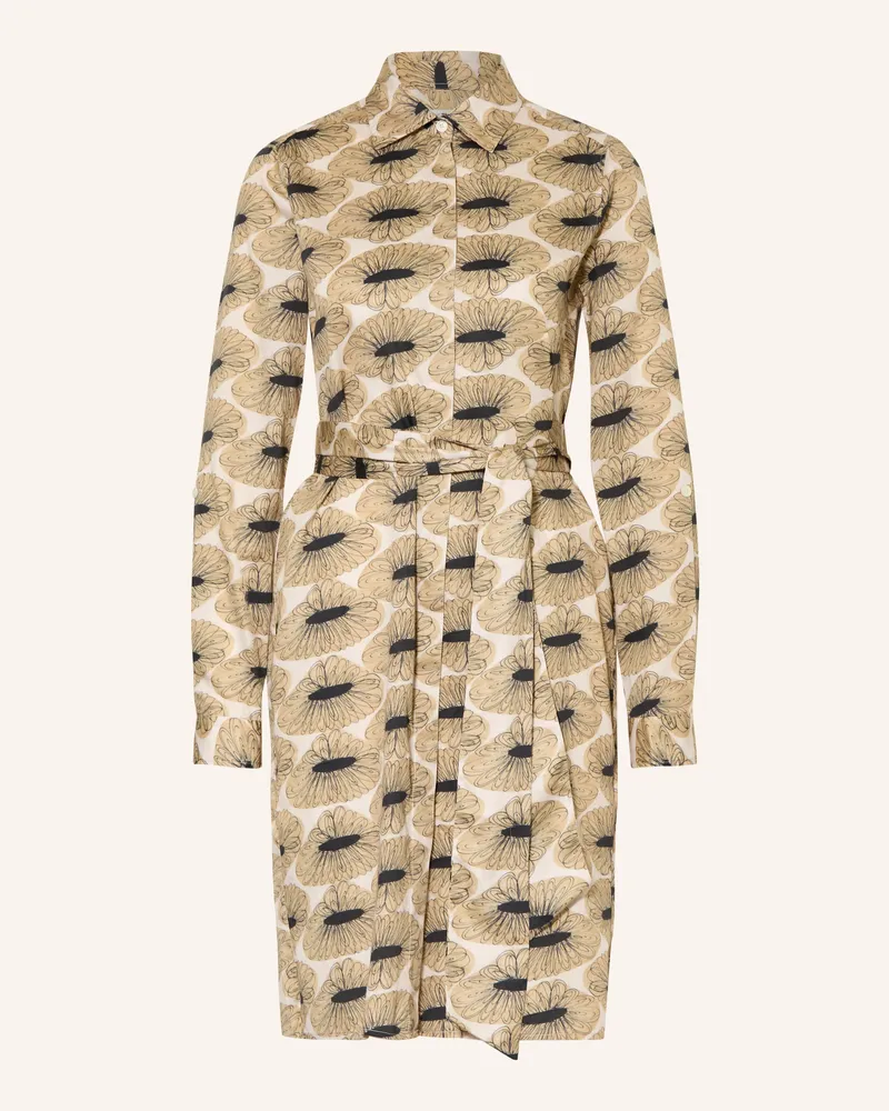 0039 Italy Hemdblusenkleid Gracia beige Beige