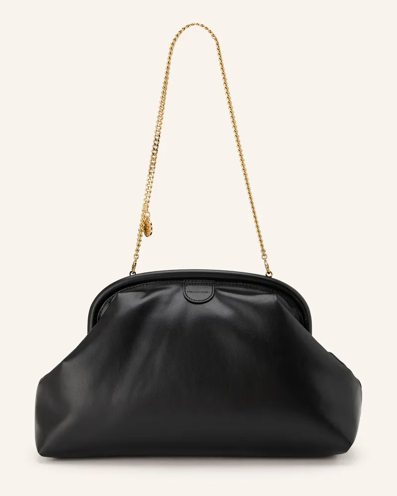 Stella McCartney Clutch Falabella schwarz Schwarz