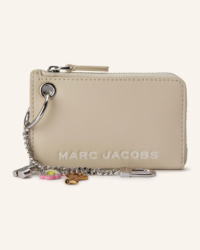 Marc Jacobs Taschenanhänger The Coin Purse Charm Chain beige Creme