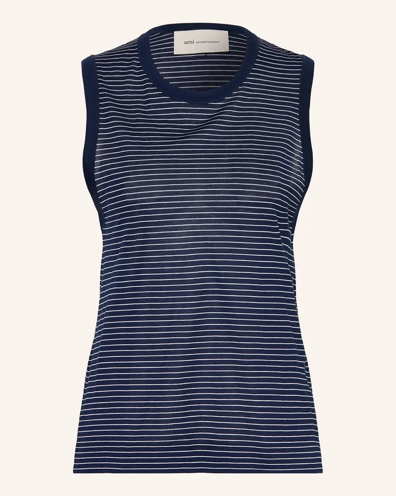 AMI Paris Top blau Dunkelblau