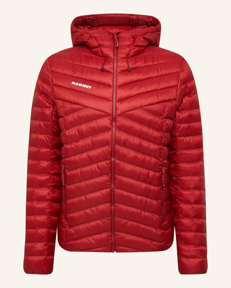 Mammut Isolationsjacke Albula In Mit Kapuze rot Rot