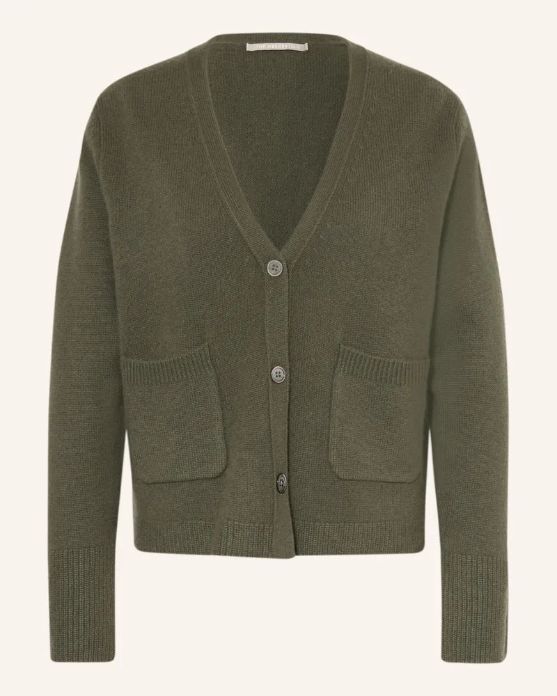 (THE MERCER) N.Y. Strickjacke Aus Cashmere gruen Khaki