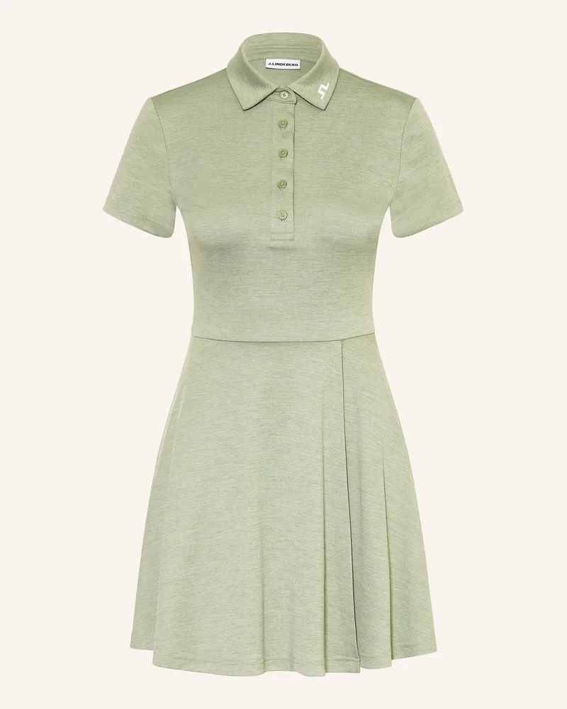 J.Lindeberg Polokleid gruen Hellgrün