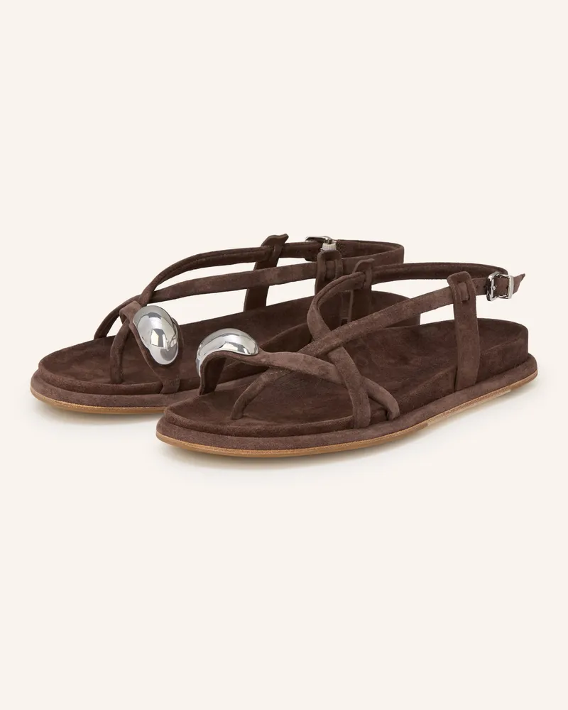 Kennel & Schmenger Zehentrenner Aily braun Dunkelbraun