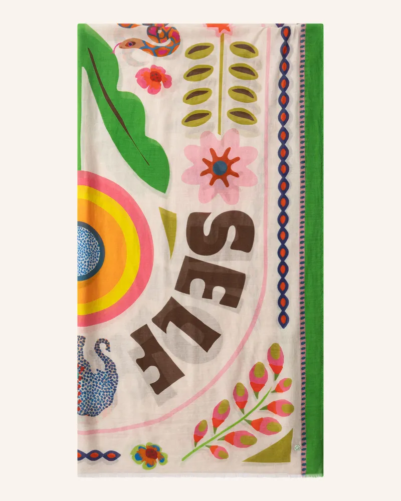 Codello Schal gruen Grün