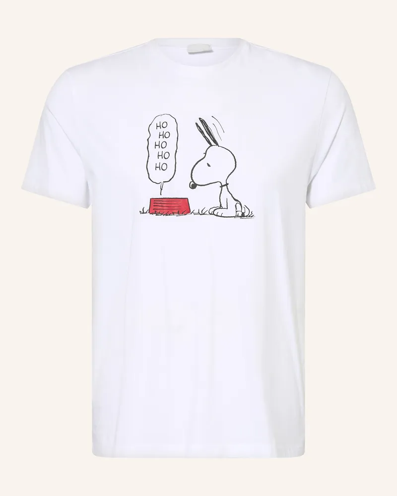 Mey Schlafshirt Serie mey x PEANUTS Weiss