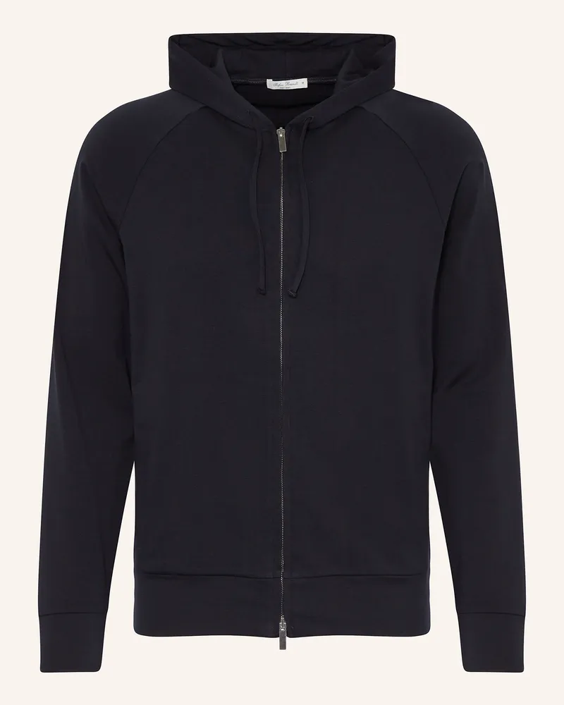 Stefan Brandt Sweatjacke blau Dunkelblau