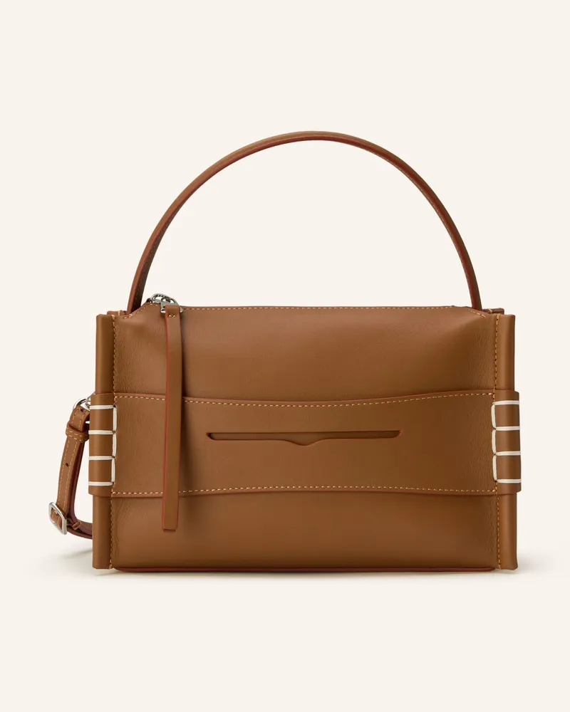 J.W.Anderson Handtasche Loafer Small braun Cognac