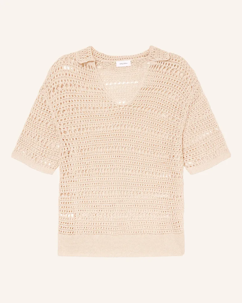Darling Harbour Häkelshirt beige Sand