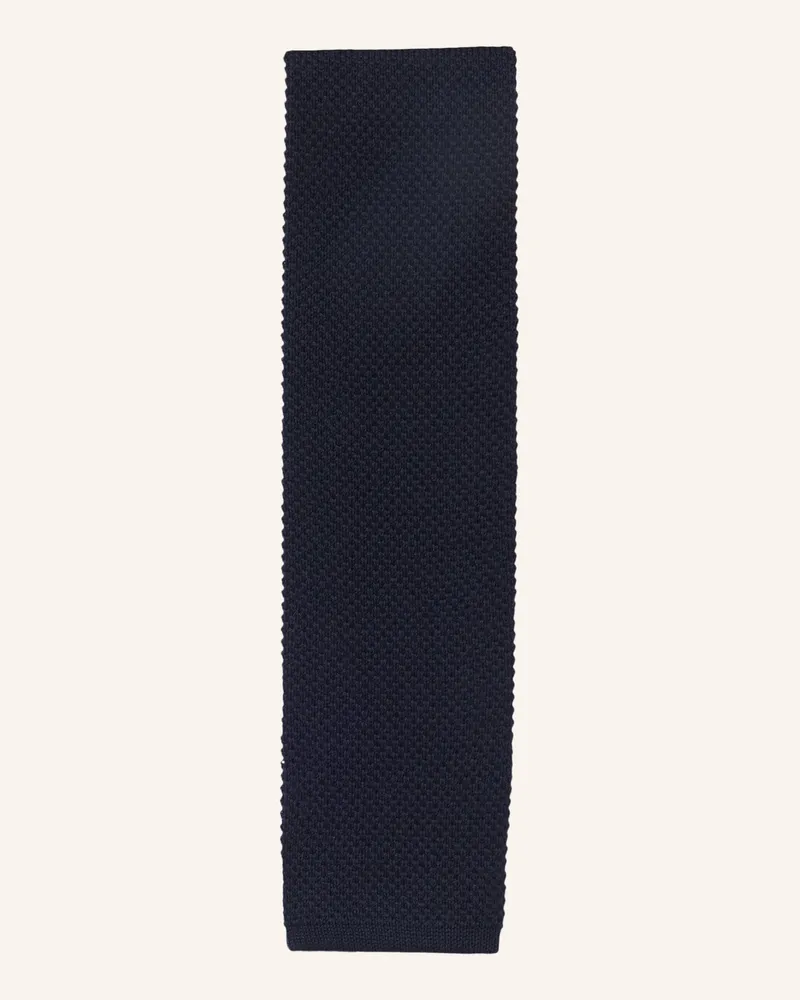 HUGO BOSS Krawatte H-Tie 7 Cm K. 252 Db blau Dunkelblau