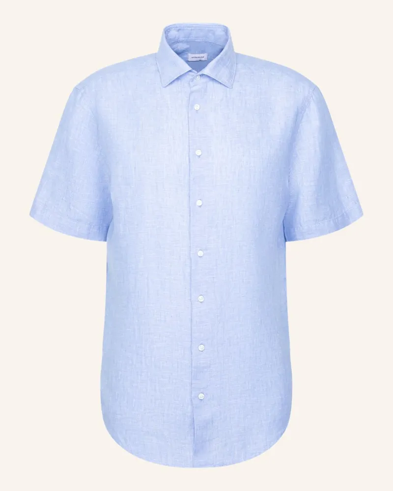 Seidensticker Leinenhemd Regular Fit blau Blau