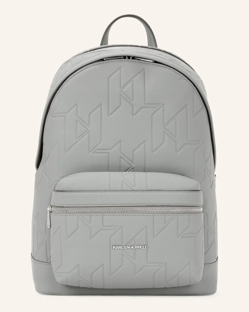 Karl Lagerfeld Rucksack Grau