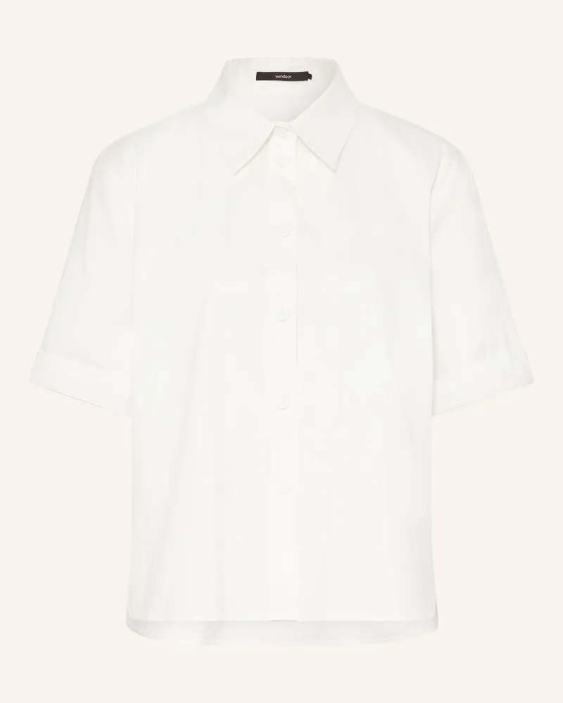 windsor. Hemdbluse weiss Weiss