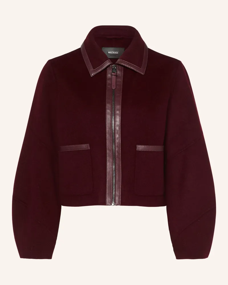 Mackage Kastenjacke Solana rot Dunkelrot