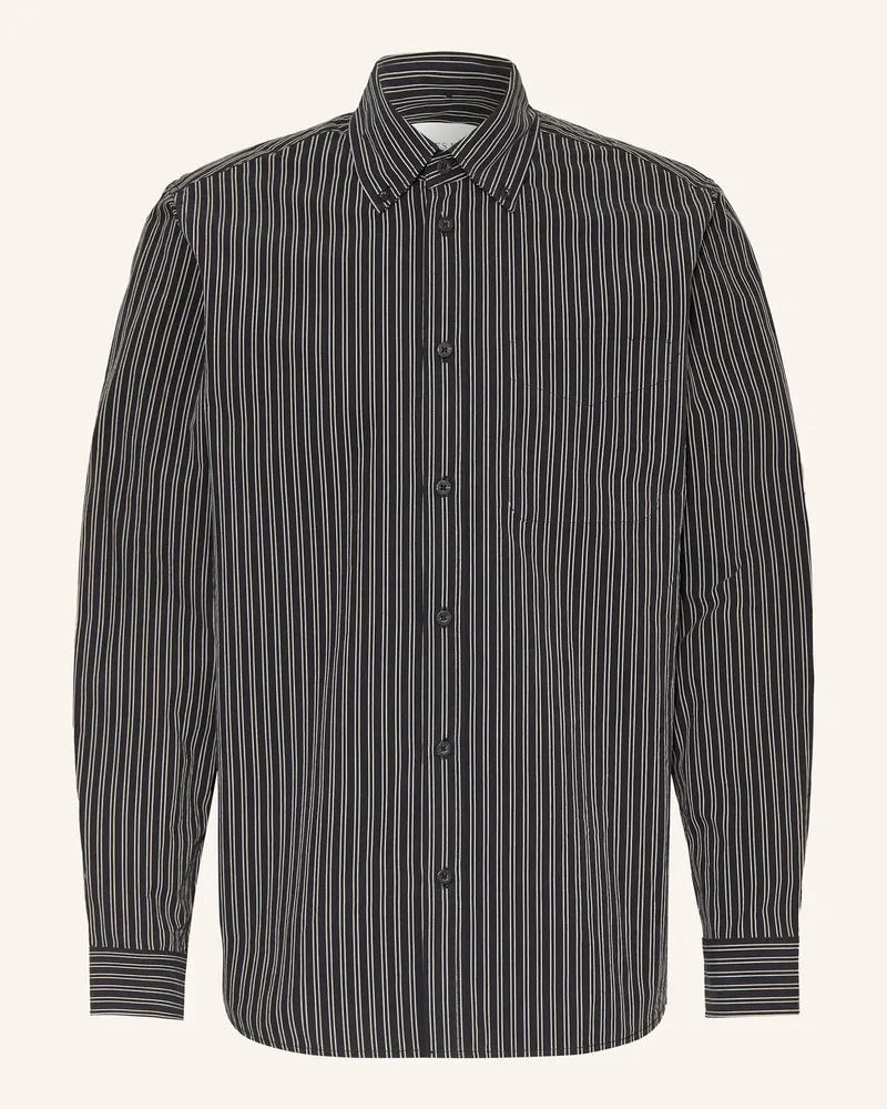 LES DEUX Hemd KENT Comfort Fit Schwarz