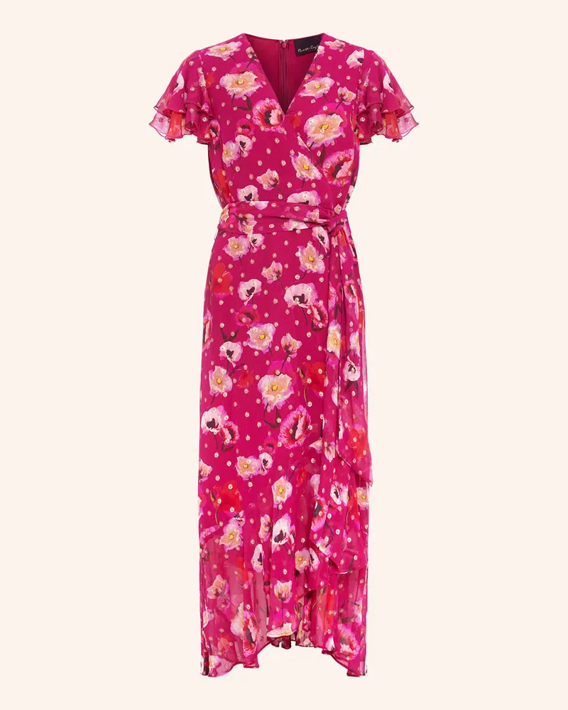 Phase Eight Kleid NADINE mit Volants Pink