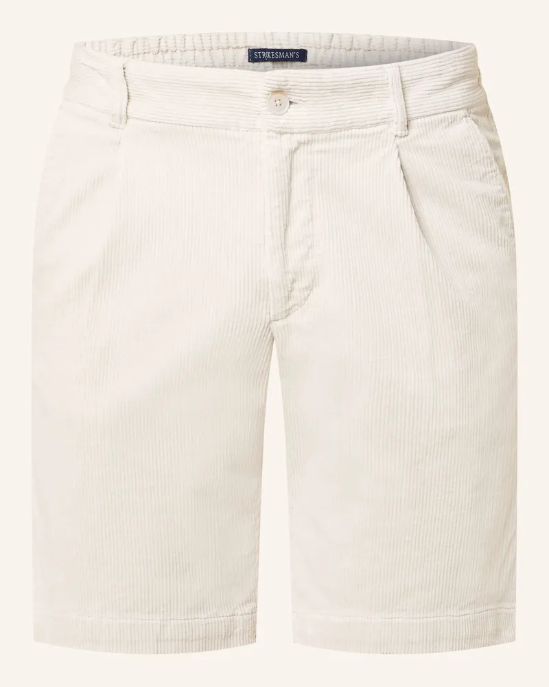 Strokesman's Cordshorts Slim Fit Beige