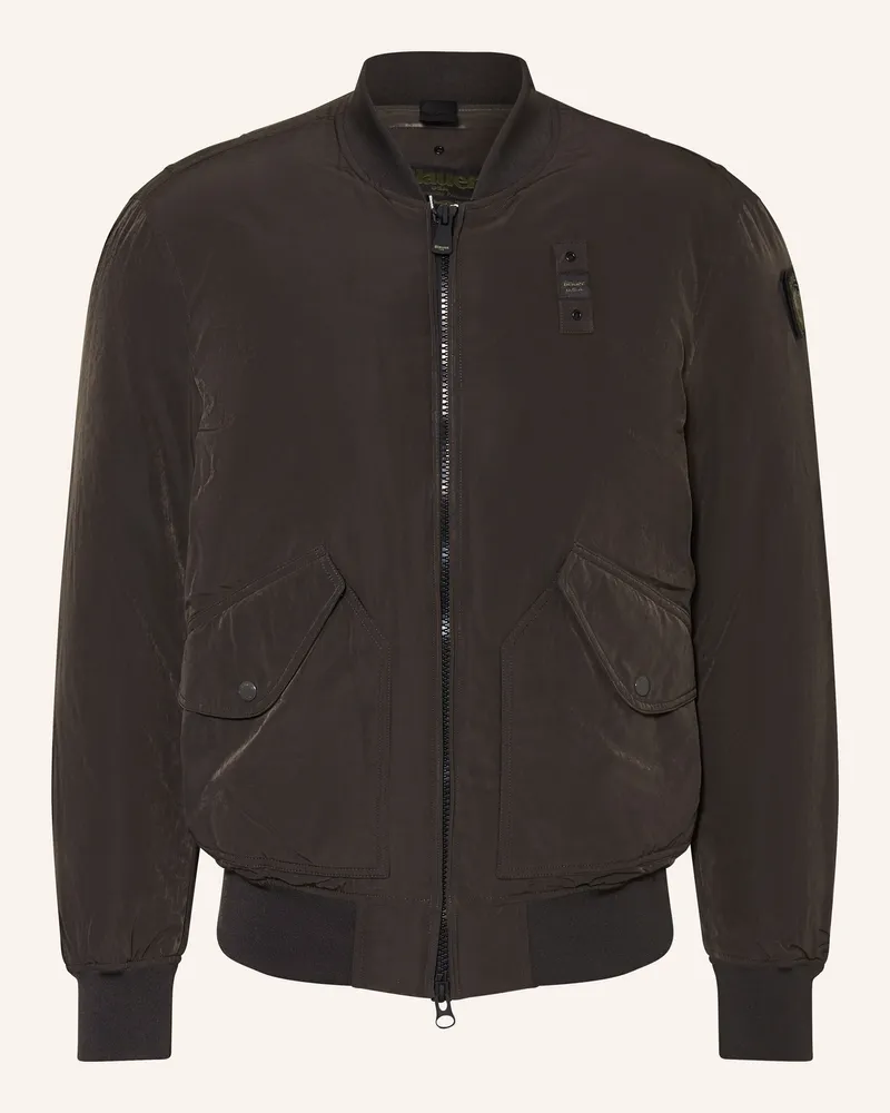 Blauer Blouson ARGUS mit DUPONT™ SORONA®-Isolierung Schwarz
