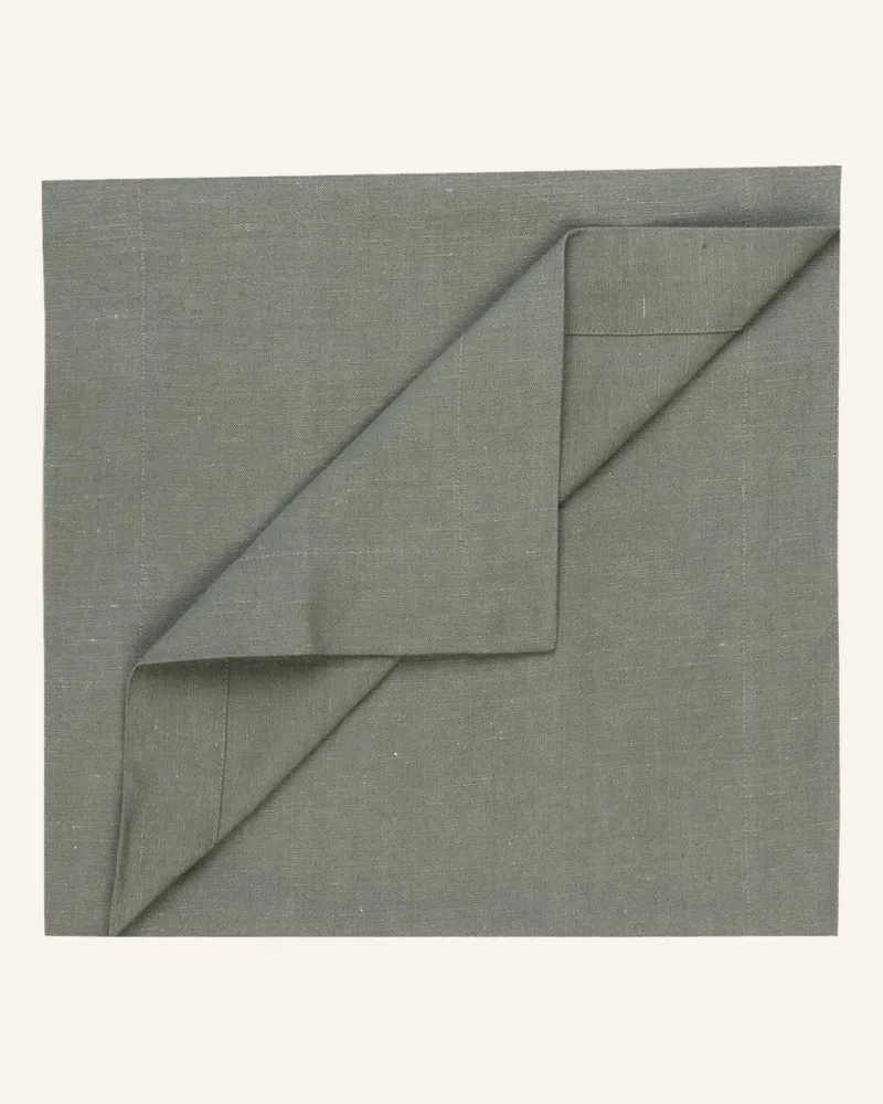 Marc O'Polo Tischläufer Akalla gruen Grün