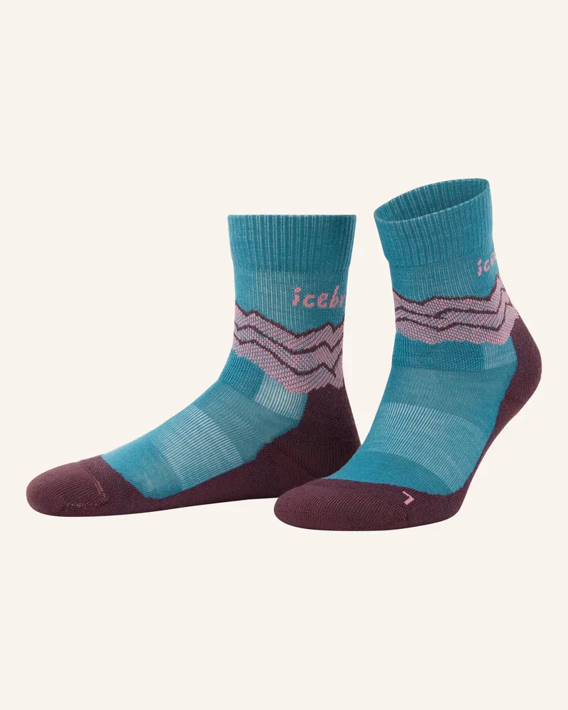 Icebreaker Trekking-Socken HIKE Türkis