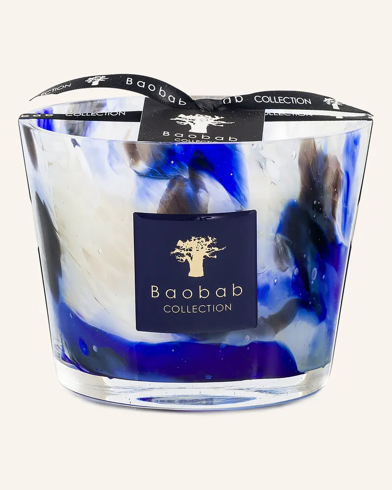 Baobab Collection Duftkerze Halona Blue World schwarz Weiss
