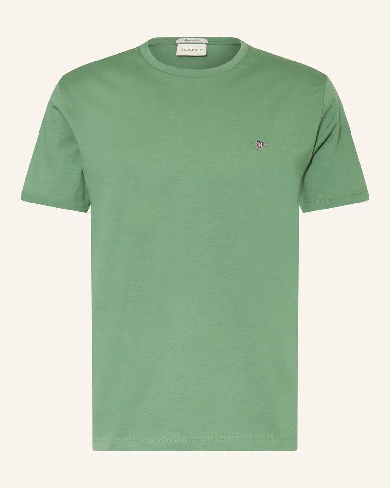 Gant T-Shirt Hellgrün
