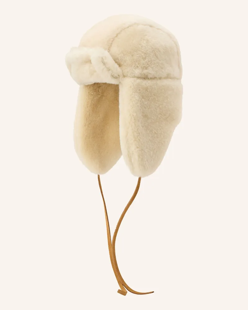 Jacquemus Mütze La Chapka weiss Creme
