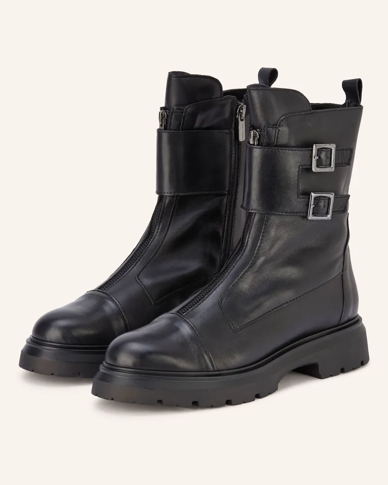 Darling Harbour Biker Boots schwarz Schwarz