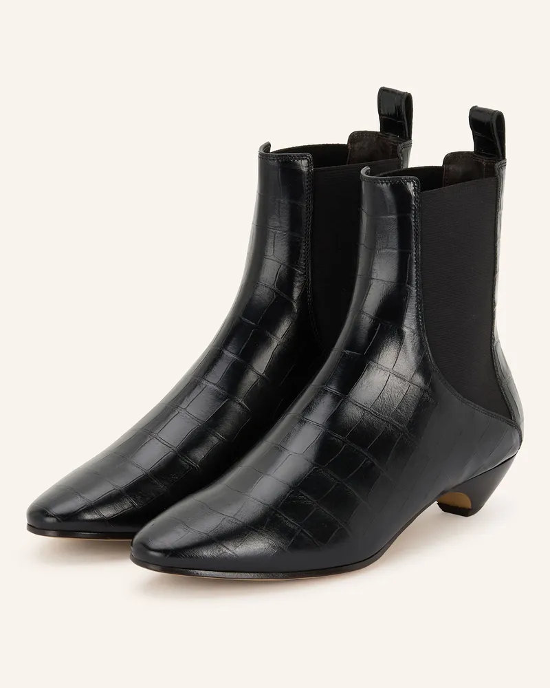 Le Monde Béryl Chelsea-Boots schwarz Schwarz