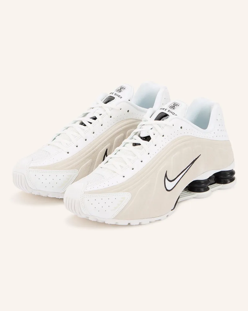 Nike Sneaker Shox r4 beige Creme