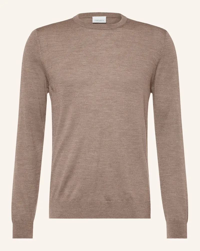 Profuomo Pullover braun Braun