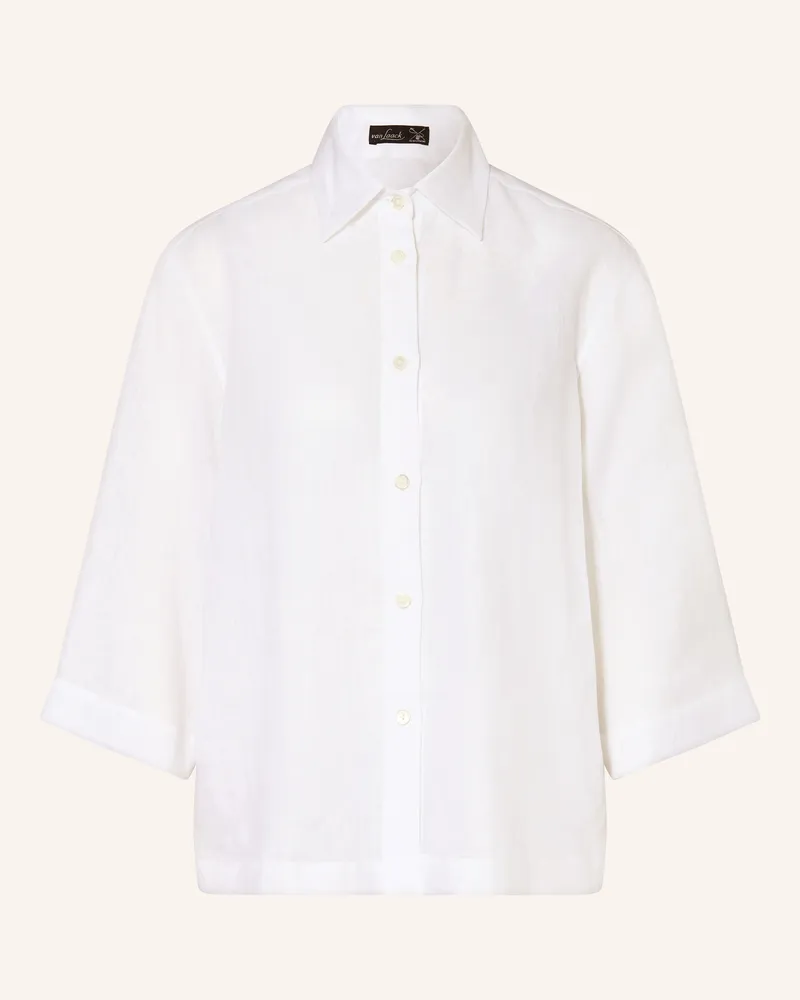 van Laack Hemdbluse VL-BANIS-BRO mit 3/4-Arm Weiss