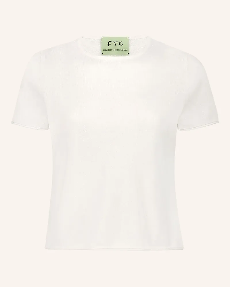 FTC Cashmere Strickshirt weiss Weiss