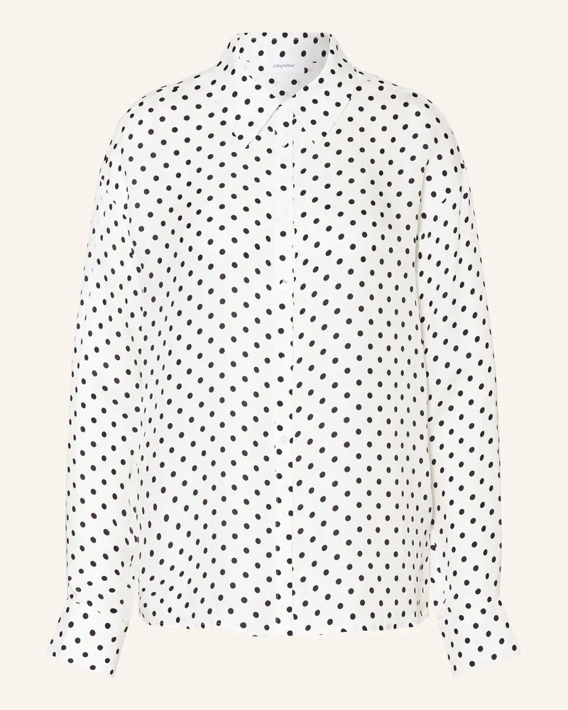 Darling Harbour Hemdbluse mit Seide Offwhite