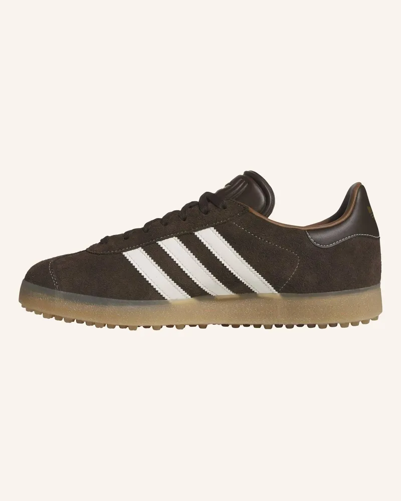 adidas GAZELLE SPIKELESS GOLFSCHUH Braun