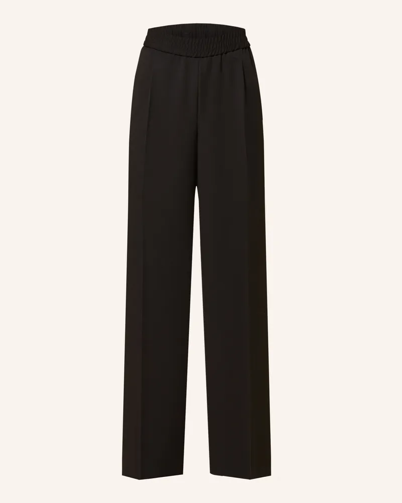 HUGO BOSS Marlenehose GAROS Schwarz