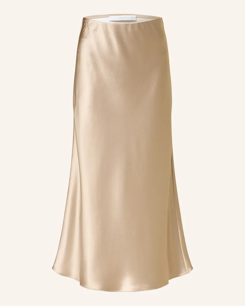 Herzen's Angelegenheit Satinrock beige Taupe